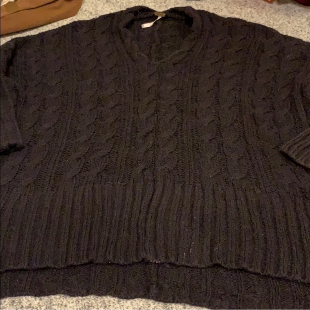 Free People Oversized Thick Sweater